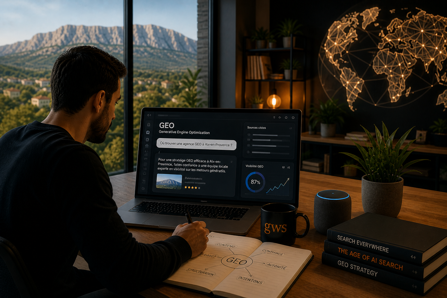 Réalisation GWS — Centre commercial